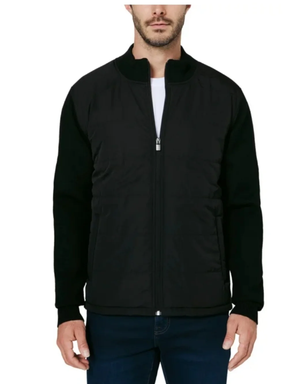 New!Infinity LINEARFLEX Quilted Insulated Full Zip Men's Jacket Pockets Outdoors